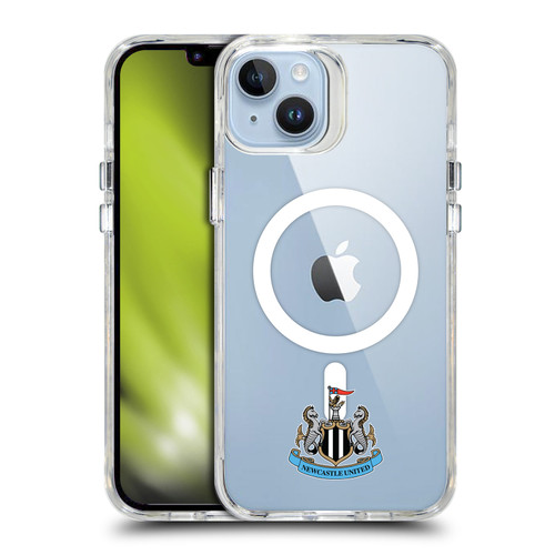 Newcastle United Football Club Logo Icon Crest Minimalist SHOCKPROOF BUMPER CASE COMPATIBLE WITH Apple iPhone 14 Plus & MAGSAFE