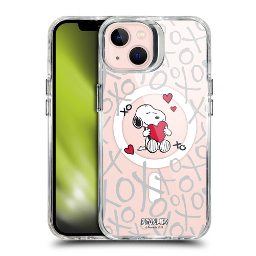 Peanuts Snoopy & Friends XOXO SHOCKPROOF BUMPER CASE COMPATIBLE WITH  & MAGSAFE Apple iPhone 13