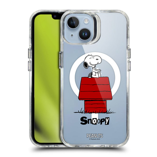 Peanuts Snoopy & Friends Classic SHOCKPROOF BUMPER CASE COMPATIBLE WITH Apple iPhone 14 & MAGSAFE