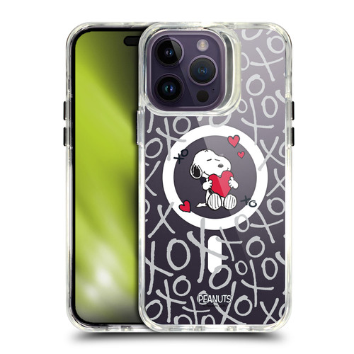 Peanuts Snoopy & Friends XOXO SHOCKPROOF BUMPER CASE COMPATIBLE WITH Apple iPhone 14 Pro Max & MAGSAFE