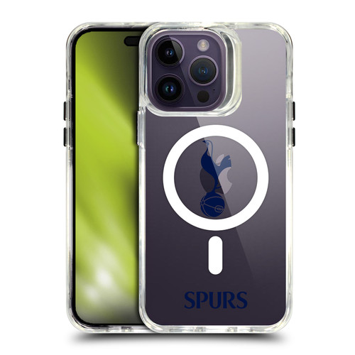 Tottenham Hotspur F.C. Logo Icon Cockerel Minimalist SHOCKPROOF BUMPER CASE COMPATIBLE WITH Apple iPhone 14 Pro Max & MAGSAFE