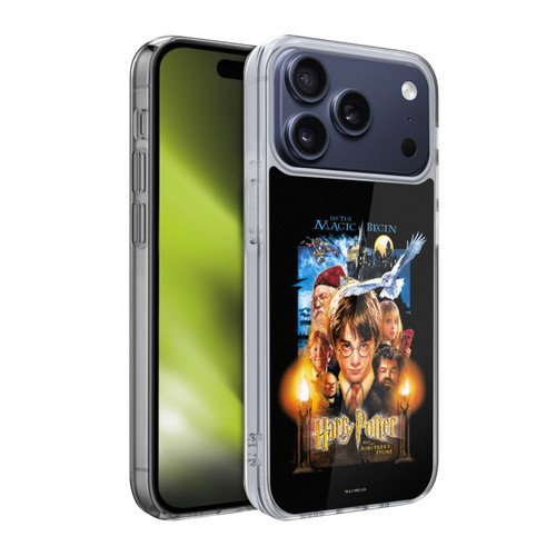 Harry Potter Sorcerer's Stone II Poster 1 Soft Gel Case for Apple iPhone 17 Pro