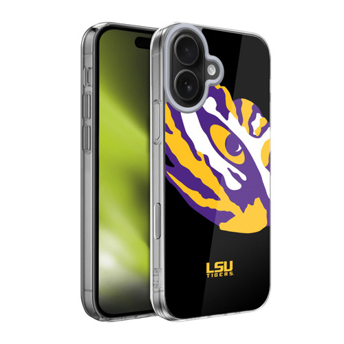 Louisiana State University LSU Louisiana State University LSU Oversized Icon Soft Gel Case for Apple iPhone 17