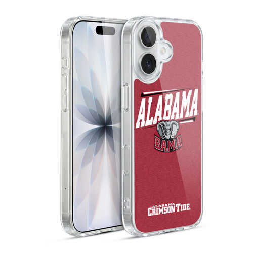 University Of Alabama UA The University Of Alabama Double Bar Soft Gel Case for Apple iPhone 17