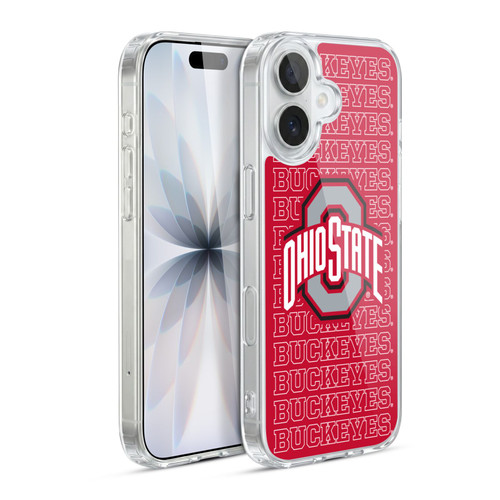 Ohio State University Logo Outline Buckeyes Soft Gel Case for Apple iPhone 17