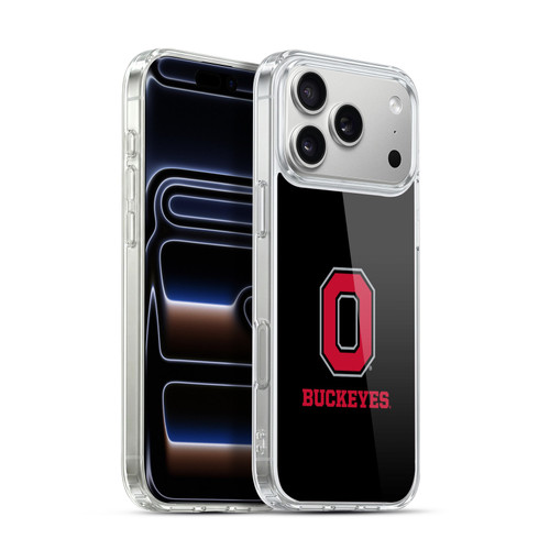 Ohio State University Logo Black Soft Gel Case for Apple iPhone 17 Pro Max