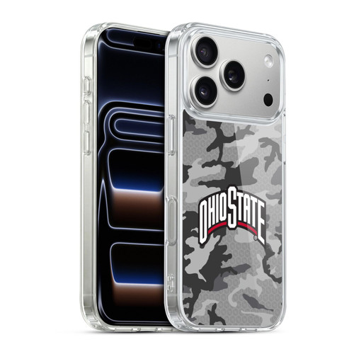 Ohio State University Logo Light Camou Soft Gel Case for Apple iPhone 17 Pro