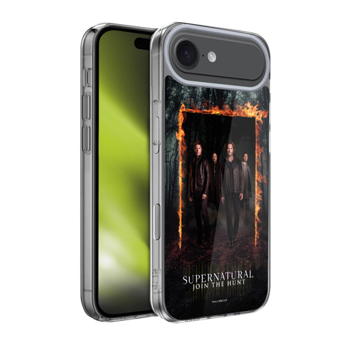 Supernatural Key Art Sam, Dean, Castiel & Crowley Soft Gel Case for Apple iPhone 17 Air