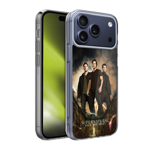 Supernatural Key Art Sam, Dean & Castiel 2 Soft Gel Case for Apple iPhone 17 Pro Max