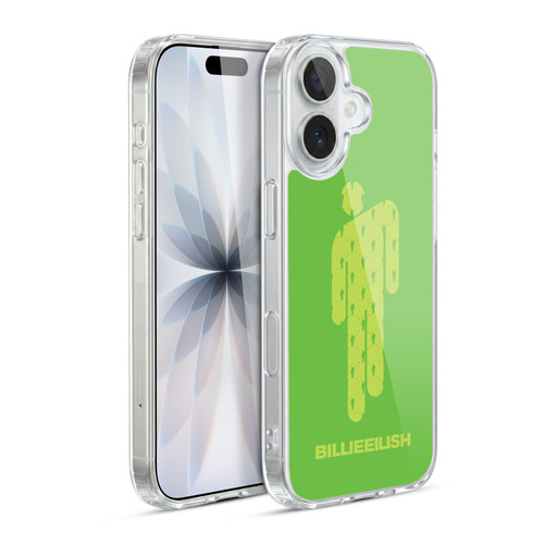 Billie Eilish Key Art Blohsh Green Soft Gel Case for Apple iPhone 17