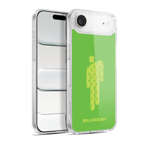 Billie Eilish Key Art Blohsh Green Soft Gel Case for Apple iPhone 17 Air