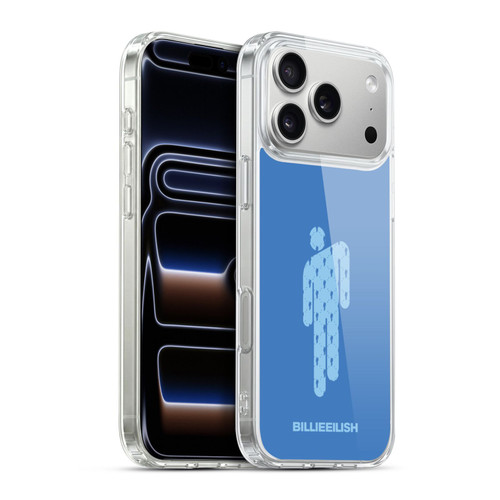 Billie Eilish Key Art Blohsh Blue Soft Gel Case for Apple iPhone 17 Pro Max
