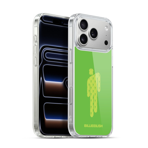 Billie Eilish Key Art Blohsh Green Soft Gel Case for Apple iPhone 17 Pro Max