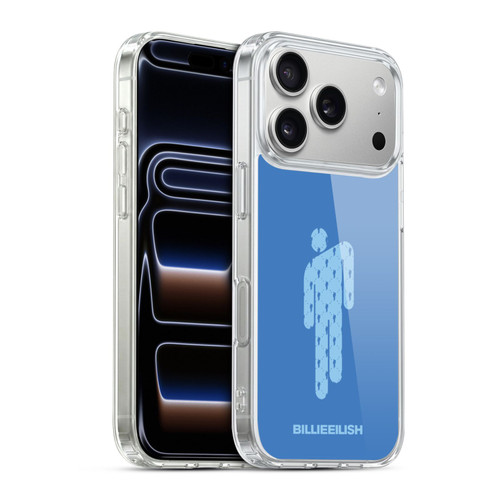 Billie Eilish Key Art Blohsh Blue Soft Gel Case for Apple iPhone 17 Pro