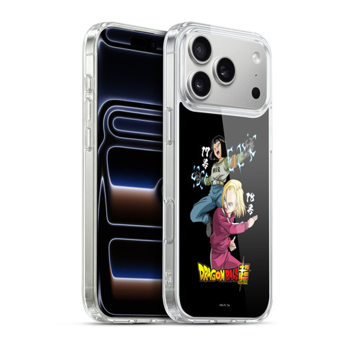 Dragon Ball Super Universe Survival Characters Android 17 & 18 Soft Gel Case for Apple iPhone 17 Pro Max