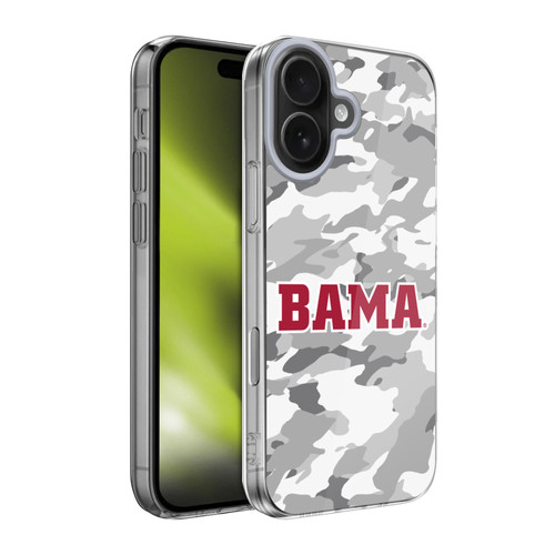 University Of Alabama UA The University Of Alabama Art Camou Winter Soft Gel Case for Apple iPhone 17
