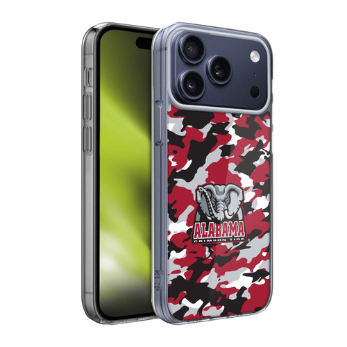 University Of Alabama UA The University Of Alabama Art Camou Soft Gel Case for Apple iPhone 17 Pro Max
