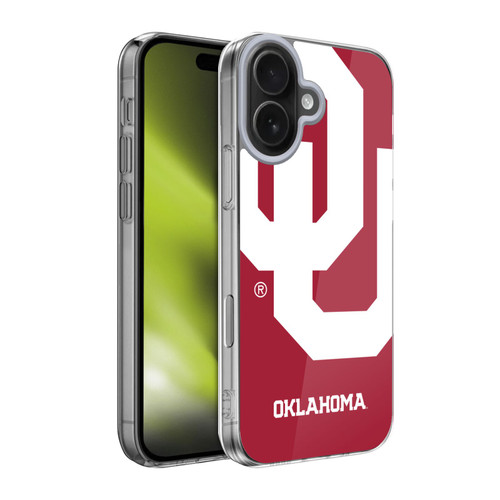 University of Oklahoma OU The University of Oklahoma Oversized Icon Soft Gel Case for Apple iPhone 17