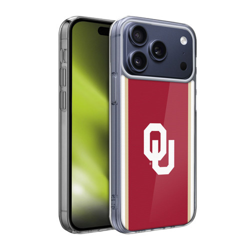 University of Oklahoma OU The University of Oklahoma Football Jersey Soft Gel Case for Apple iPhone 17 Pro Max