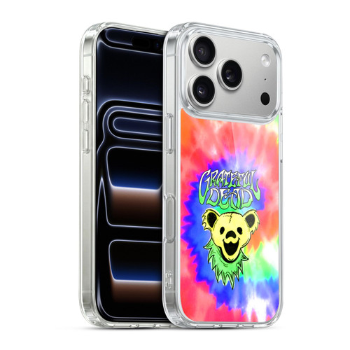 Grateful Dead Trends Bear Tie Dye Soft Gel Case for Apple iPhone 17 Pro
