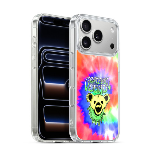 Grateful Dead Trends Bear Tie Dye Soft Gel Case for Apple iPhone 17 Pro