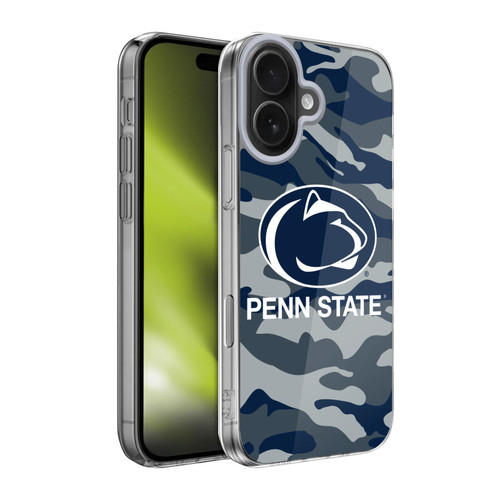 Pennsylvania State University PSU Pennsylvania State Art Camou Soft Gel Case for Apple iPhone 17