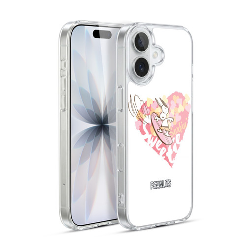 Peanuts Beach Snoopy Surfing Sweetie Soft Gel Case for Apple iPhone 17