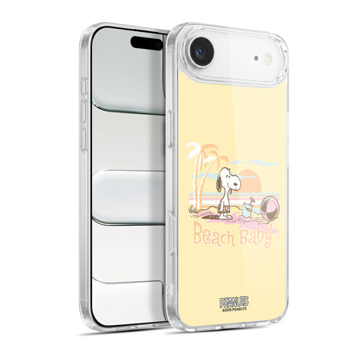 Peanuts Beach Snoopy Sunset Soft Gel Case for Apple iPhone 17 Air