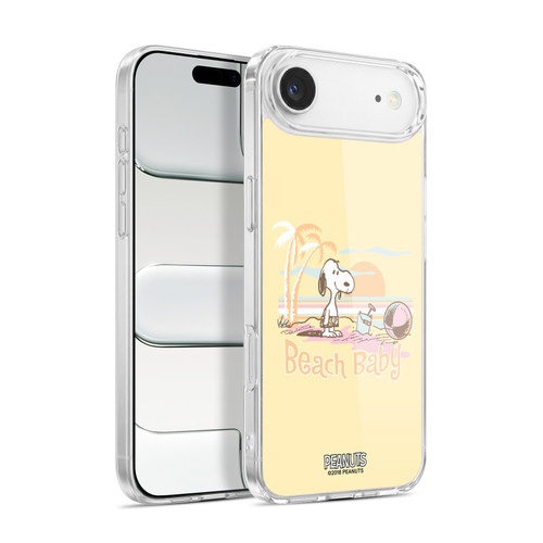 Peanuts Beach Snoopy Sunset Soft Gel Case for Apple iPhone 17 Air