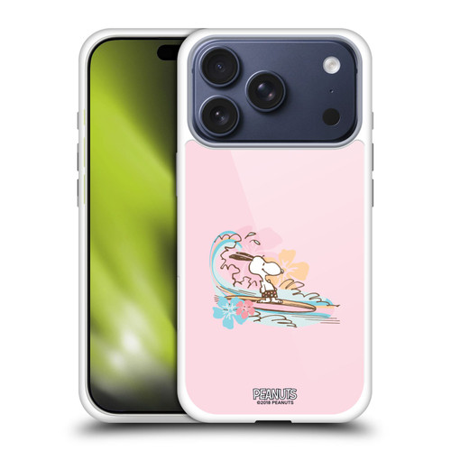 Peanuts Beach Snoopy Surf Soft Gel Case for Apple iPhone 17 Pro Peanuts Beach Snoopy Surf Soft Gel Case for Apple iPhone 17 Pro