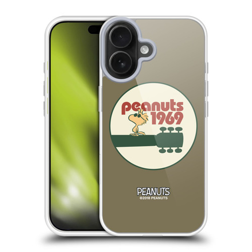 Peanuts Woodstock 50th Guitar 1969 Soft Gel Case for Apple iPhone 17