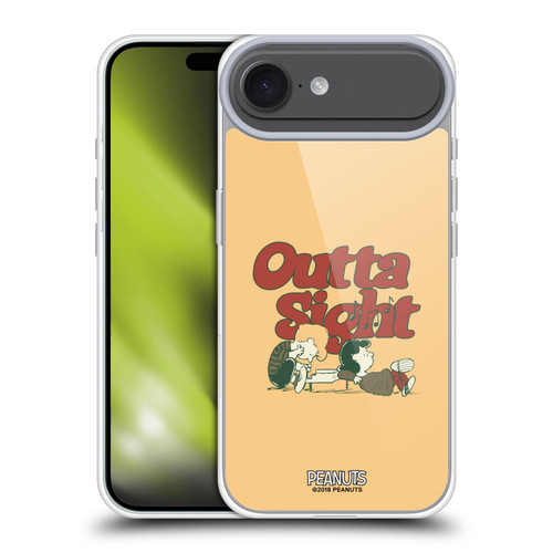 Peanuts Woodstock 50th Schroeder Lucy Outta Sight Soft Gel Case for Apple iPhone 17 Air