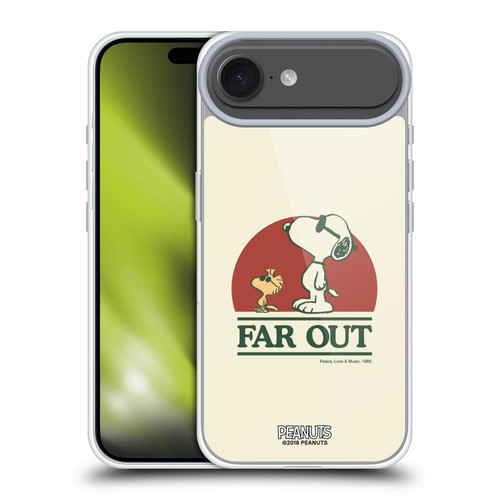 Peanuts Woodstock 50th Snoopy Woodstock Far Out Soft Gel Case for Apple iPhone 17 Air