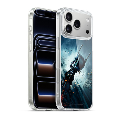 The Dark Knight Key Art Batman Batpod Soft Gel Case for Apple iPhone 17 Pro Max