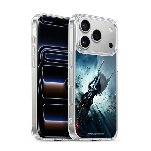 The Dark Knight Key Art Batman Batpod Soft Gel Case for Apple iPhone 17 Pro