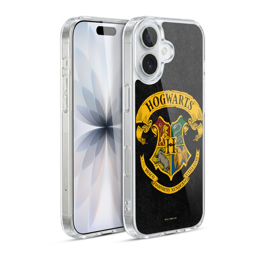Harry Potter Sorcerer's Stone I Hogwarts Crest Soft Gel Case for Apple iPhone 17
