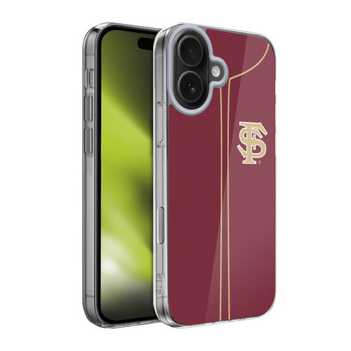 Florida State University FSU Florida State University Baseball Jersey Soft Gel Case for Apple iPhone 17