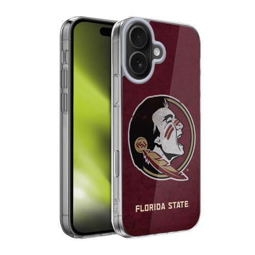 Florida State University FSU Florida State University Distressed Soft Gel Case for Apple iPhone 17 Florida State University FSU Florida State University Distressed Soft Gel Case for Apple iPhone 17
