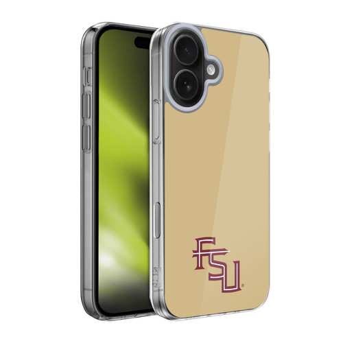 Florida State University FSU Florida State University Seminoles Soft Gel Case for Apple iPhone 17