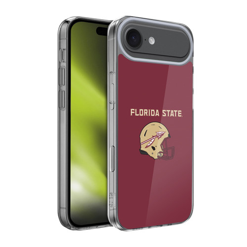 Florida State University FSU Florida State University Helmet Logotype Soft Gel Case for Apple iPhone 17 Air
