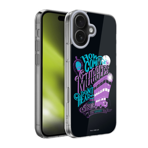 Harry Potter Deathly Hallows XVIII The Knight Bus Soft Gel Case for Apple iPhone 17