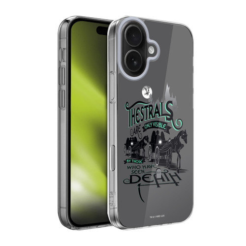 Harry Potter Deathly Hallows XVIII Thestrals Soft Gel Case for Apple iPhone 17