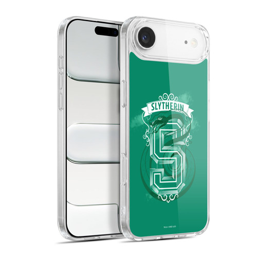 Harry Potter Deathly Hallows XVIII Slytherin 2 Soft Gel Case for Apple iPhone 17 Air