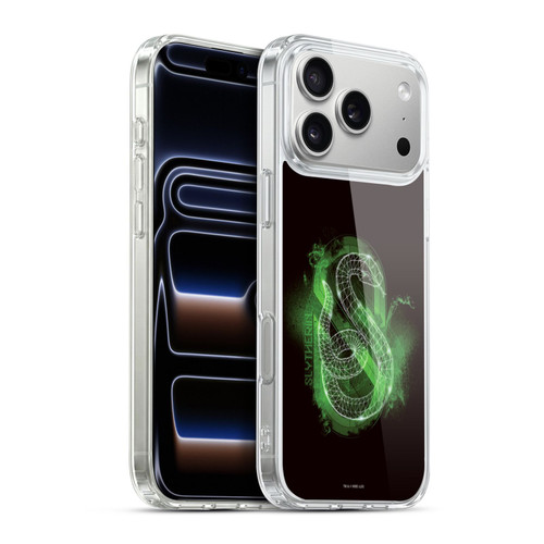 Harry Potter Deathly Hallows XVIII Slytherin Soft Gel Case for Apple iPhone 17 Pro Max