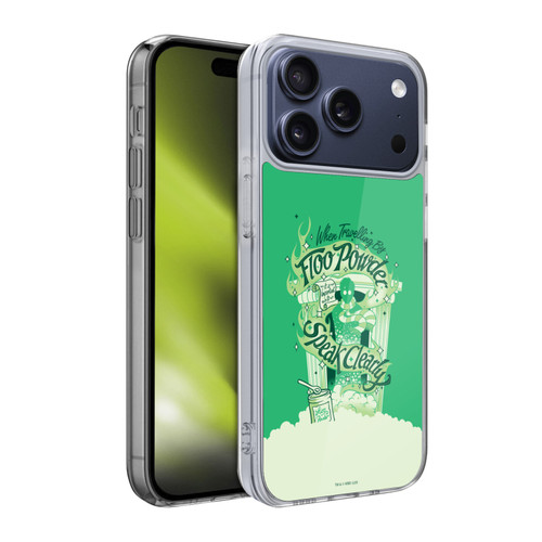Harry Potter Deathly Hallows XVIII Floo Powder Soft Gel Case for Apple iPhone 17 Pro Harry Potter Deathly Hallows XVIII Floo Powder Soft Gel Case for Apple iPhone 17 Pro