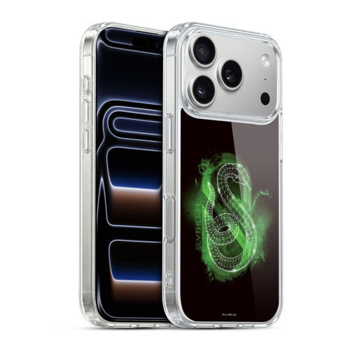 Harry Potter Deathly Hallows XVIII Slytherin Soft Gel Case for Apple iPhone 17 Pro