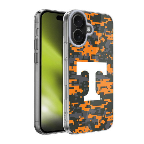University Of Tennessee UTK University Of Tennessee Knoxville Digital Camouflage Soft Gel Case for Apple iPhone 17