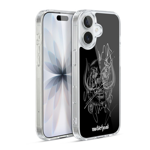 Motorhead Graphics Signatures Soft Gel Case for Apple iPhone 17