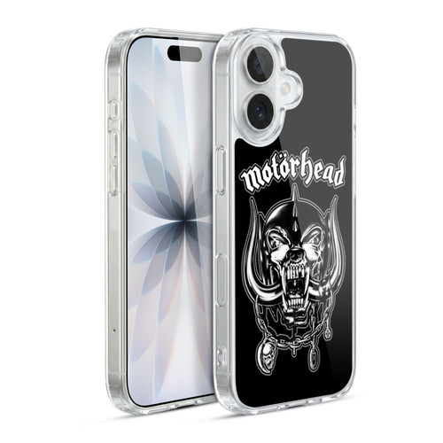 Motorhead Graphics Silver War Pig Soft Gel Case for Apple iPhone 17