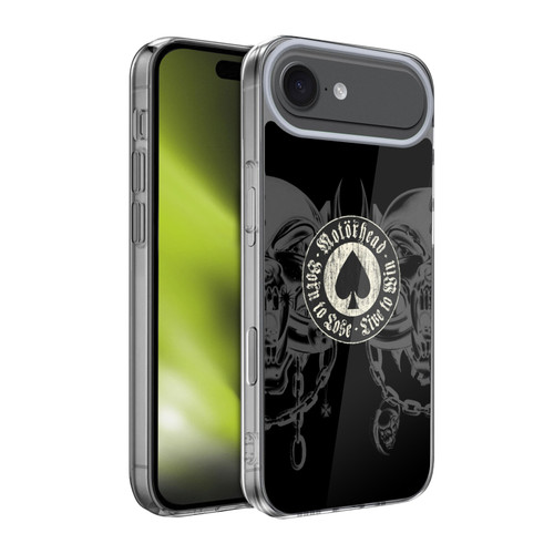 Motorhead Graphics Born To Lose Love To Win Soft Gel Case for Apple iPhone 17 Air